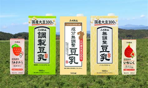 【楽天市場】ふくれん 九州産大豆100％ 成分無調整豆乳 1l 紙パック 1000ml 6本×2ケース（12本）【送料無料（一部地域除く