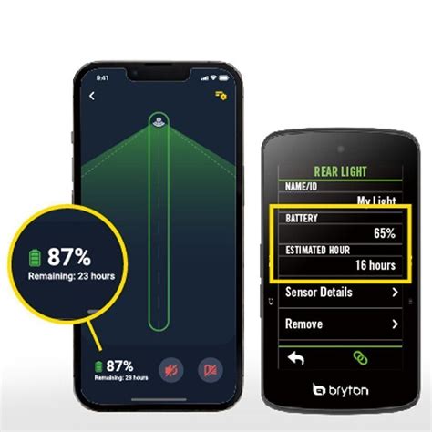 Radar et feu arrière Bryton Gardia R300 8 24h autonomie 0 73 lumens