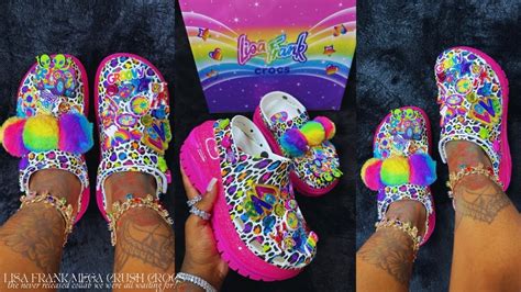 Unboxing Review Try On Crocs X Lisa Frank Mega Crush Clog Limited