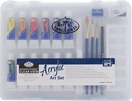 Royal Langnickel Essentials Juego De Pintura Acr Lica Estuche