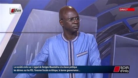 SOIR D INFO Francais Pr Abdoulaye Der Invité Elimane Kane 28