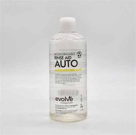 Evolve Rinse Aid Auto 500ml Evolve Biodegradable
