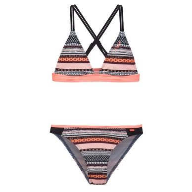 Bikini Protest Girls Calippo Triangle Jr Coral Blaze Outdoorsupply Co Uk