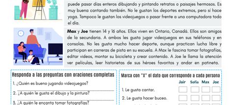 Ejercicios De Lectura En Espa Ol Archivos Spanish Learning Lab