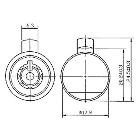 Toolbox Lock Cylinder For Recessed Handles