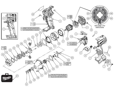 Milwaukee M18 Drill Parts Diagram