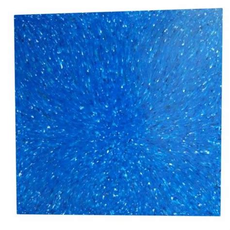 Rectangular Blue Recycled Plastic Sheet Size X Ft Lxw Thickness