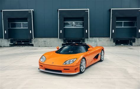 Wallpaper car, Koenigsegg, supercar, orange, without a roof, CCR, Koenigsegg CCR for mobile and ...