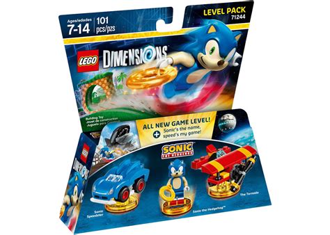 LEGO Dimensions Sonic the Hedgehog Level Pack Set 71244 - FW16 - MX