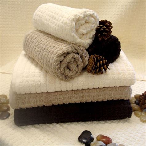 Mosaic Coloured Cotton Towels Vision Linens