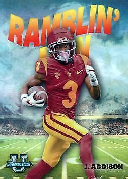 Jordan Addison Bowman Chrome University Ramblin Man Rm Usc