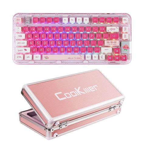 Buy YUNZII Coolkiller CK75 Wireless Hot Swappable Mechanical Keyboard Transparent Ket Ed RGB