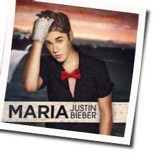 Justin Bieber - Maria Chords