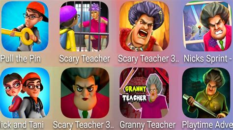 Scary Teacher 3d Stone Ageevil Horror Teachernicks Sprintgranny