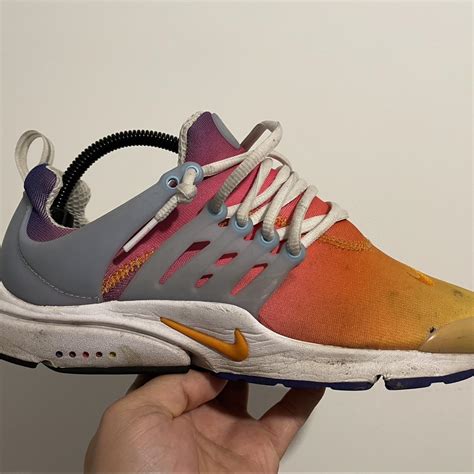 Nike Air Presto Sunrise Sunset Size 7uk Beater Pair Depop