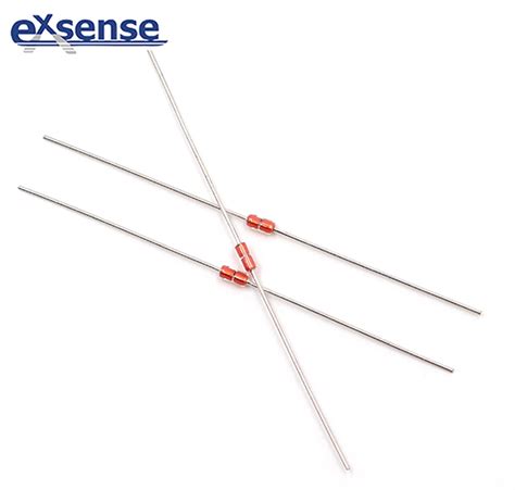 Axial Glass Sealed Ntc Thermistor Exsense