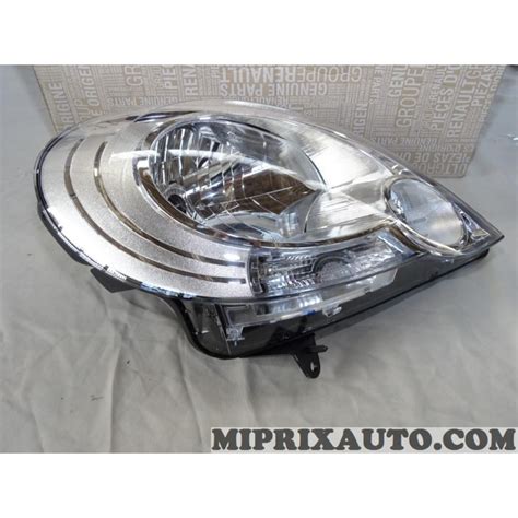 Phare Projecteur Avant Droit Renault Dacia Original Oem Pour