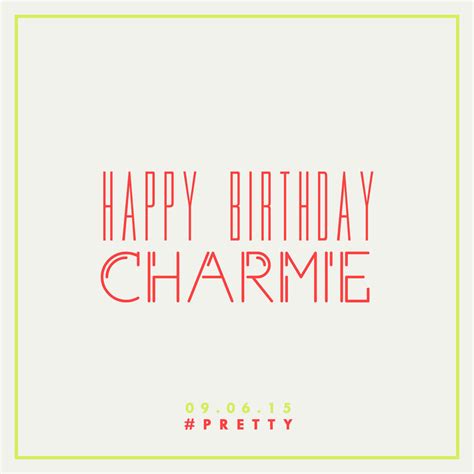 Happy Birthday Charmie By Darkchronix95 On Deviantart