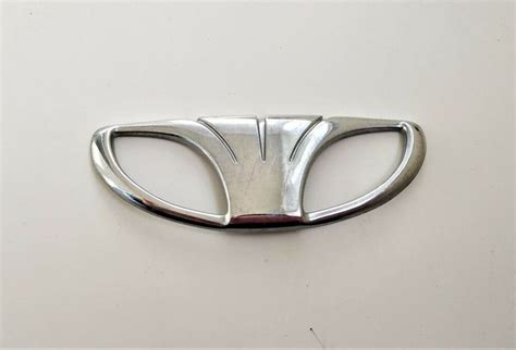 Daewoo Original Car Emblem Badge Genuine Factory OEM Chrome | eBay ...