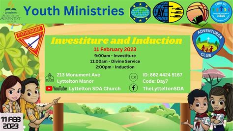 Pathfinder And Adventurer Investiture And Induction Day At Lyttelton Sda Church Afternoon