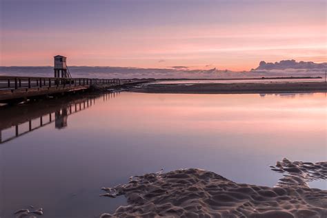 Holy Island causeway by philreay-Coastal | Village.Photos