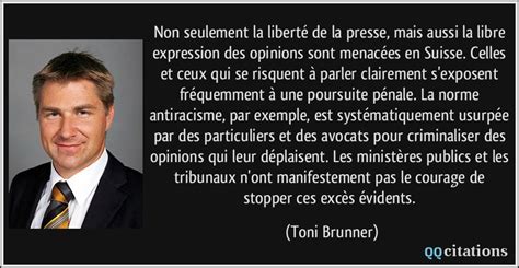 Non seulement la liberté de la presse mais aussi la libre expression