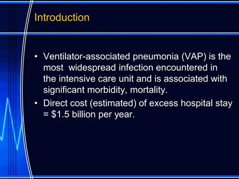 Diagnosis Of Ventilator Associated Pneumonia Ppt