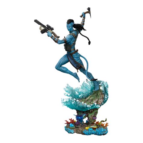 Avatar The Way Of Water Jake Sully 110 Scale Statue Ozzie