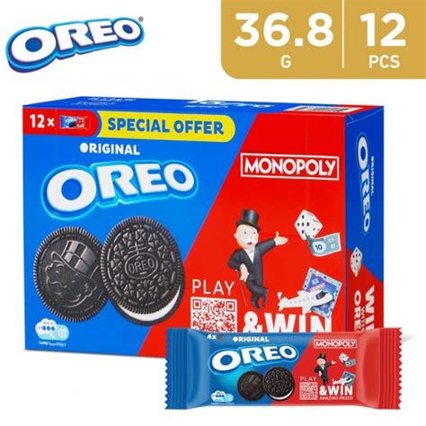 Buy Oreo Original Sandwich Biscuits Value Pack 12 X 36 8 G Delivered By Taw9eel Fast توصيل