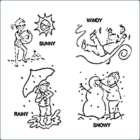 Weather Coloring Pages For Preschool at GetColorings.com | Free ...