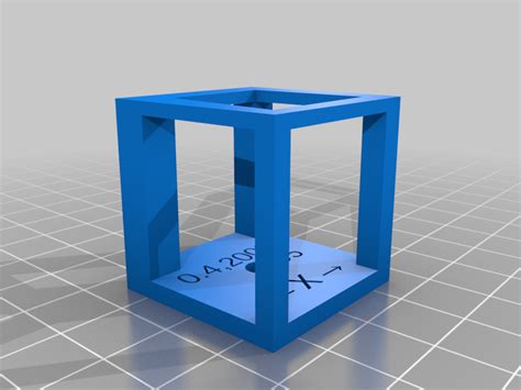 Free 3d File Extendend Hollow Cube・3d Printer Model To Download・cults