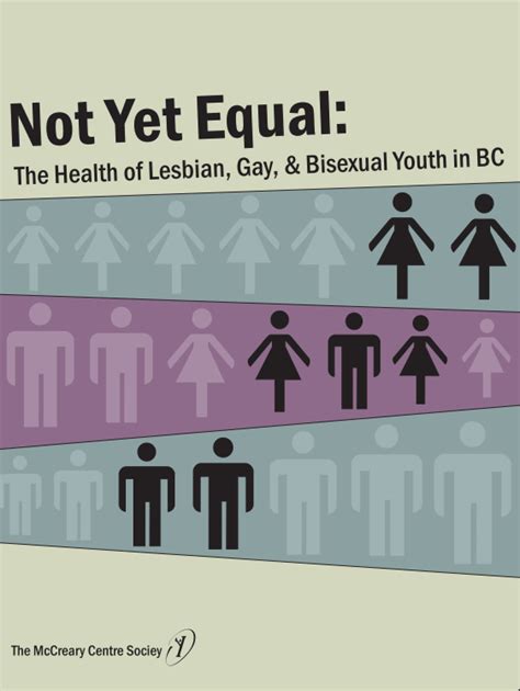 Not Yet Equal The Health Of Lesbian Gay And Bisexual Youth In BC Rainbow Health Ontario