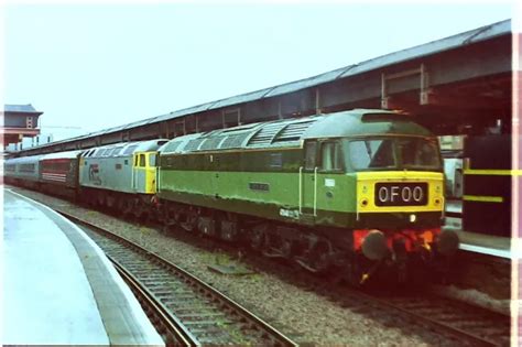 35mm Railway Colour Negative Class 47 840 At Derby Last Train Pre Preservation £1 95 Picclick Uk