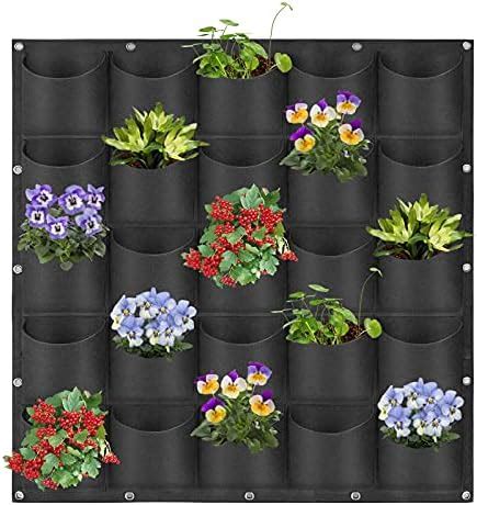 LITLANDSTAR Hanging Planter Bags 36 Pockets Hanging Vertical Wall