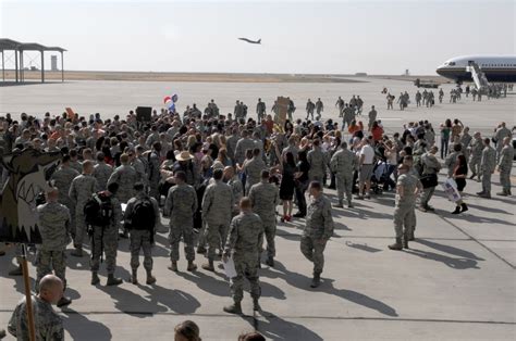 Mountain Home Airmen Return From Deployment Air Combat Command