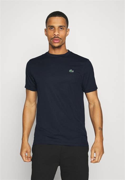 Lacoste Sport Classic T Shirts Navy Blue Mørkeblå Zalando No