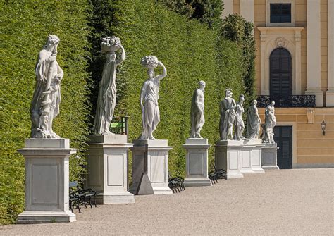 Statues In The Great Parterre