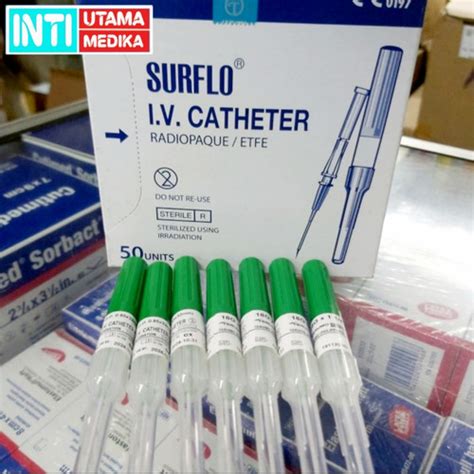 Jual Iv Catheter Terumo Surflo Infus Iv Cateter Terumo G Jakarta