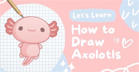 Let S Learn How To Draw Axolotls