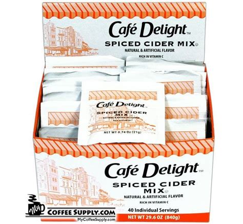 Aroma Vita Spiced Apple Cider Mix Formerly Cafe Delight