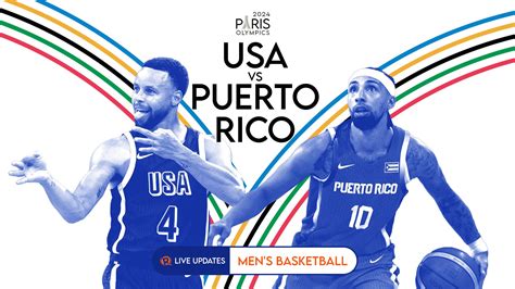 Usa Vs Puerto Rico Paris Olympics Men S Basketball Philippines