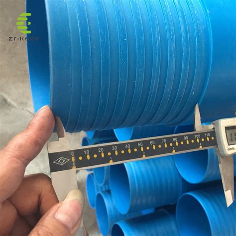 Ekk Blue White Color Water 6 Inch Drill 50mm PVC Well Casing Pipe