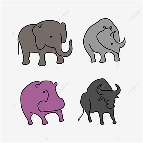 Elephant Vs Rhino Vs Hippo