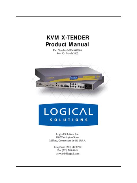 Fillable Online Secure High Performance KVM Extenders And Matrix