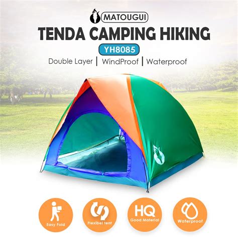 Jual Matougui Yh Tenda Camping Hiking Dewasa Double Layer Kapasitas