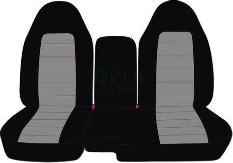 Totally Covers Compatible With 2004 2012 Ford Ranger Mazda B Series Two Tone Truck Seat Covers