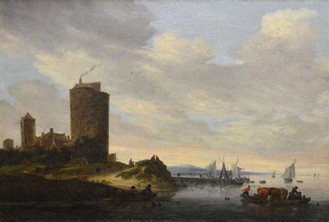 La Grosse Tour Salomon van Ruysdael Musée du Louvre PICRYL