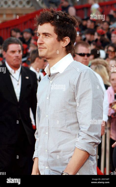 Cast Member Orlando Bloom Attends The World Premiere Of Walt Disneys