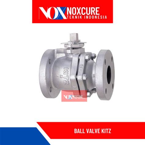 Jual Ball Valve KITZ SS JIS 10K Flange 4 Inch Jakarta Barat Noxcure