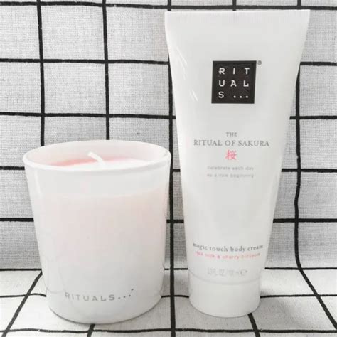 Rituals The Ritual Of Sakura Magic Touch Body Cream Ml Candle G